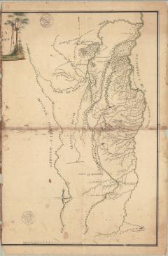 MAPA DA REGIO COMPREENDIDA ENTRE A ..